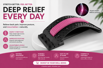 AVERN™ Adjustable Back Stretcher